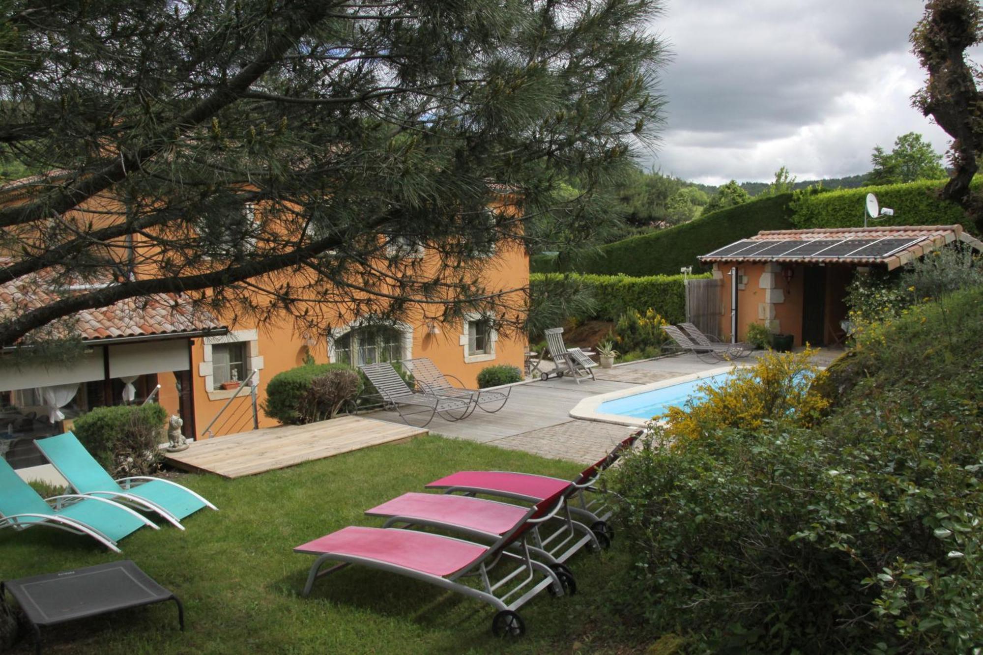 La Bastide De Fontaille Bed & Breakfast Saint-Félicien Екстериор снимка