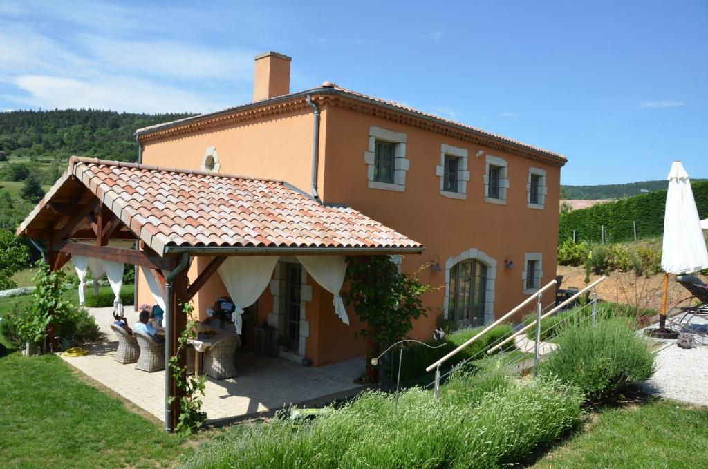 La Bastide De Fontaille Bed & Breakfast Saint-Félicien Екстериор снимка