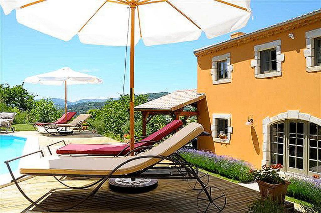 La Bastide De Fontaille Bed & Breakfast Saint-Félicien Екстериор снимка